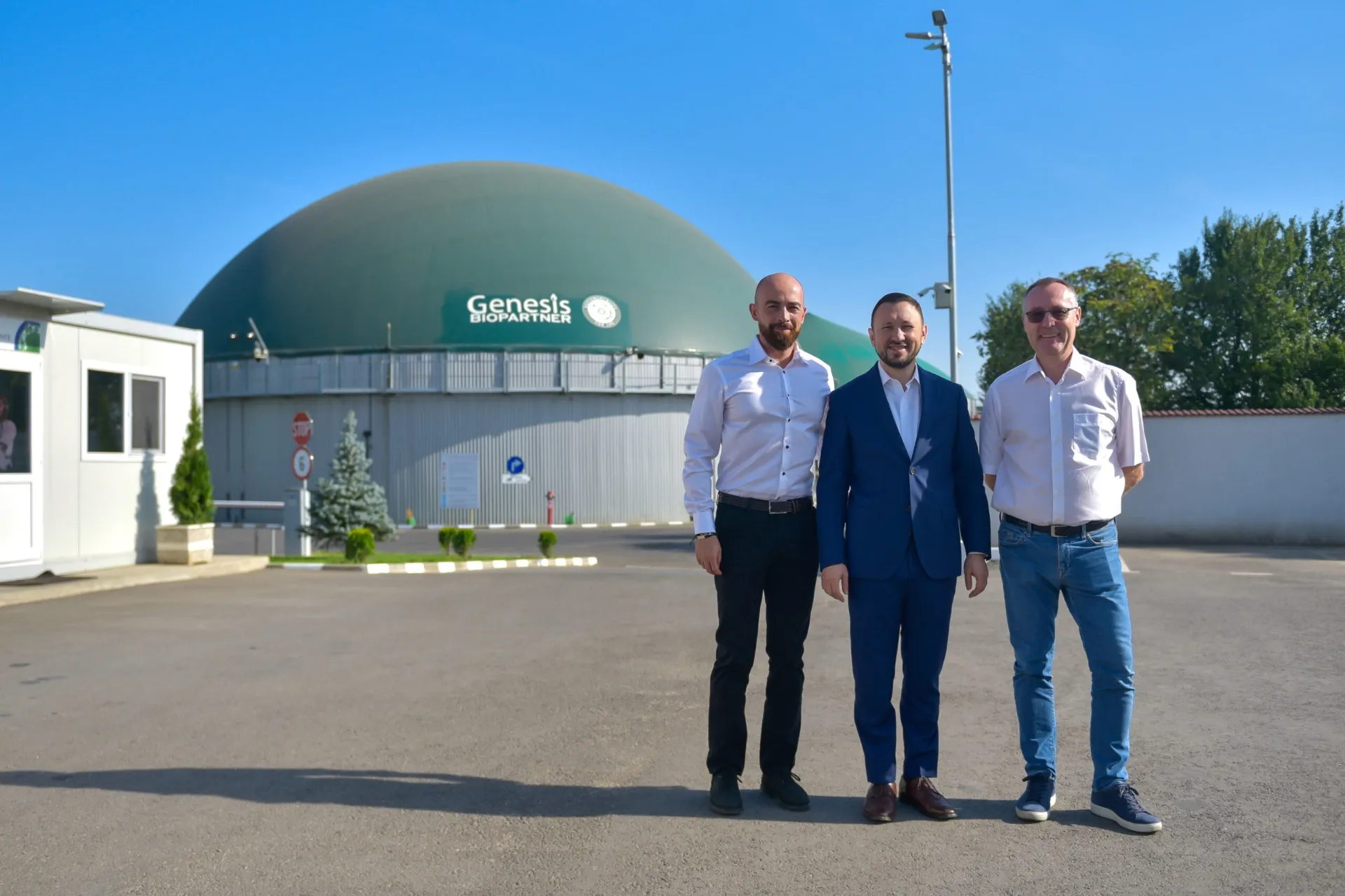 Visit of the Minister of Environment, Mircea Fechet, at our biogas plant