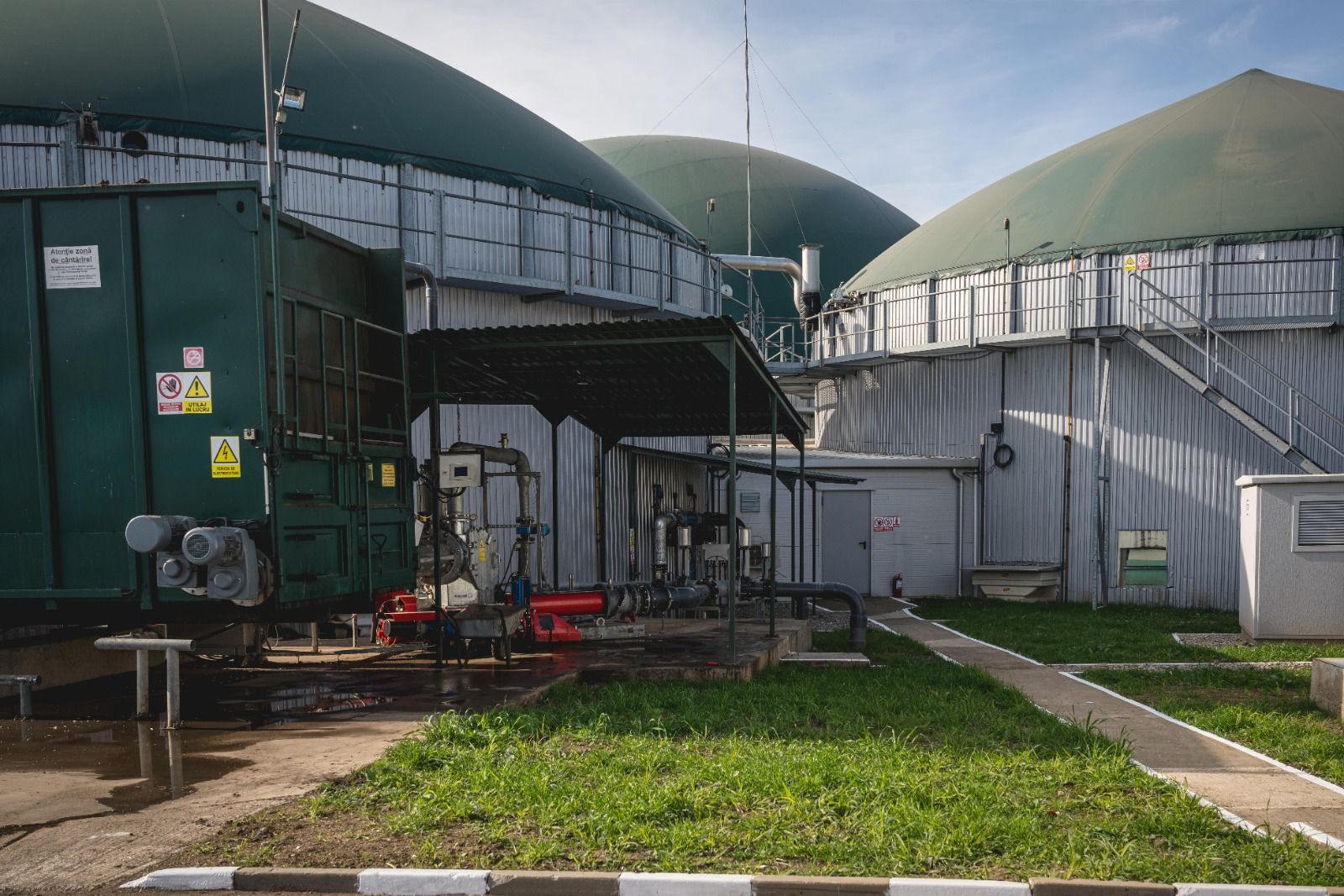 Genesis Bio1 biogas plant, at full capacity