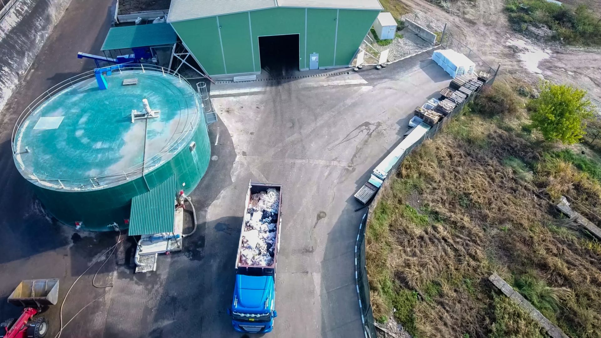 Romania's first biogas power plant, a 5 million euro investment